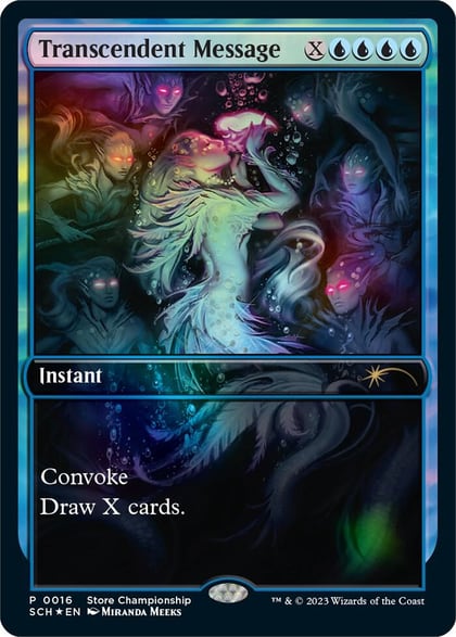 Transcendent Message, Game Day & Store Championship Promos 16