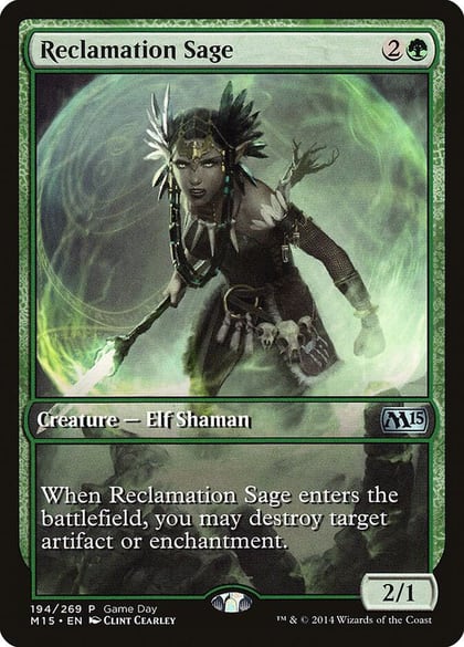 Reclamation Sage, Game Day & Store Championship Promos 194