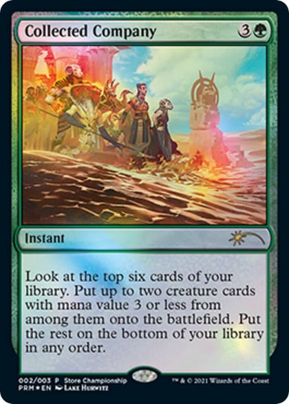 Collected Company, Game Day & Store Championship Promos 2