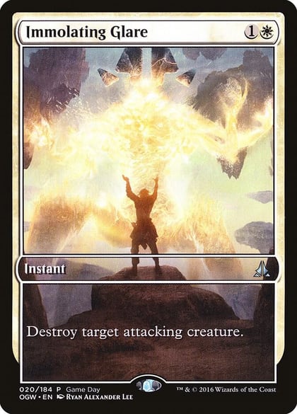 Immolating Glare, Game Day & Store Championship Promos 20