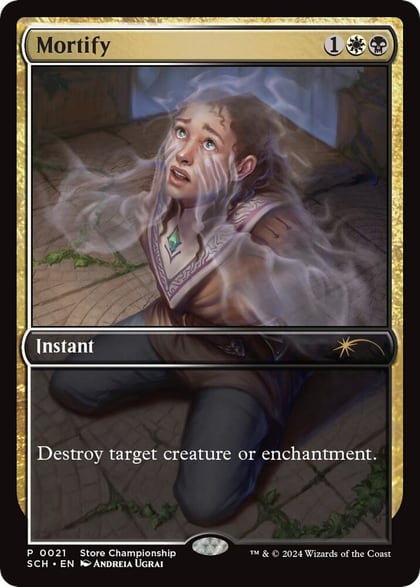Mortify, Game Day & Store Championship Promos 21