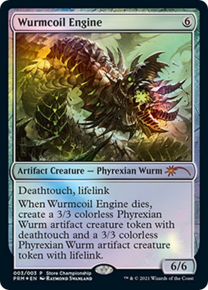 Wurmcoil Engine, Game Day & Store Championship Promos 3