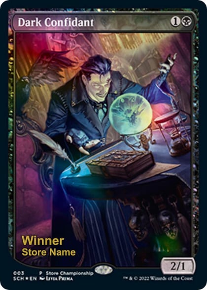 Dark Confidant (Winner), Game Day & Store Championship Promos 3
