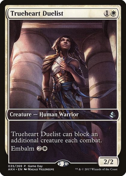 Trueheart Duelist, Game Day & Store Championship Promos 35
