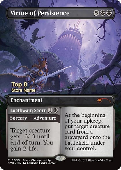 Virtue of Persistence (Top 8), Game Day & Store Championship Promos 35