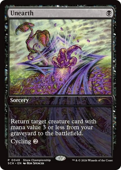 Unearth, Game Day & Store Championship Promos 48
