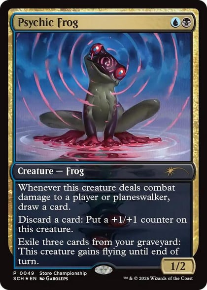 Psychic Frog, Game Day & Store Championship Promos 49