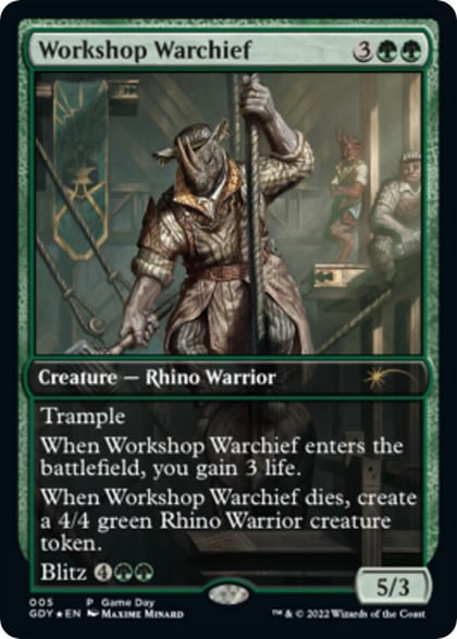 Workshop Warchief, Game Day & Store Championship Promos 5
