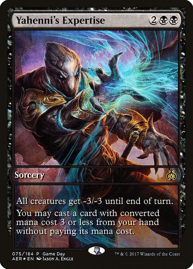 Yahenni's Expertise, Game Day & Store Championship Promos 75