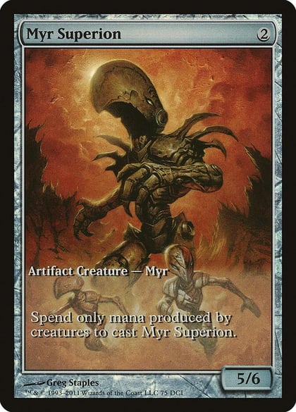 Myr Superion, Game Day & Store Championship Promos 75