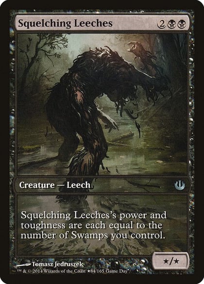 Squelching Leeches, Game Day & Store Championship Promos 84