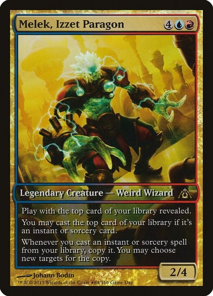 Melek, Izzet Paragon, Game Day & Store Championship Promos 84