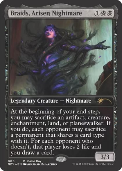 Braids, Arisen Nightmare, Game Day & Store Championship Promos 8