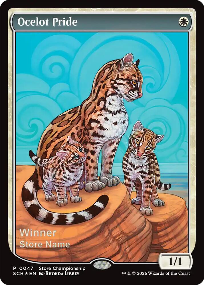 Ocelot Pride (Winner), Game Day & Store Championship Promos P723305