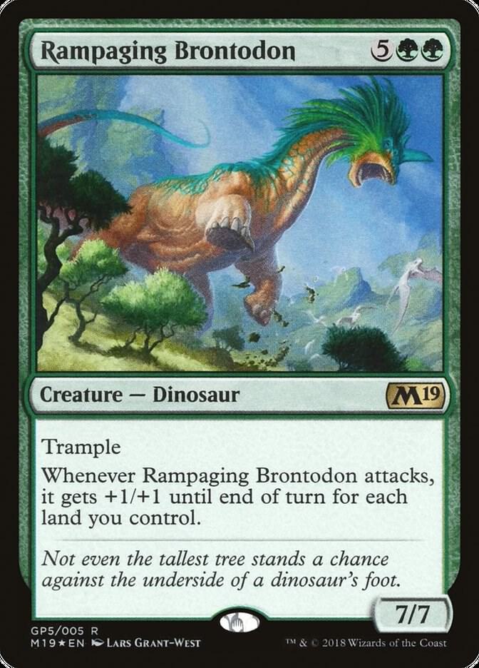 Rampaging Brontodon (2018 Gift Pack), Gift Boxes and Promos GP5