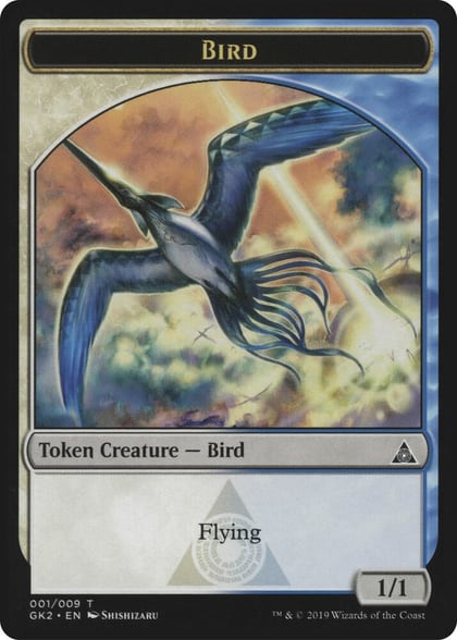 Bird // Thopter Double-Sided Token, Ravnica Allegiance: Guild Kits 1 // 11
