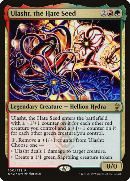 Ulasht, the Hate Seed, Ravnica Allegiance: Guild Kits 100