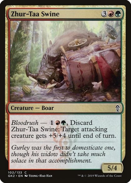 Zhur-Taa Swine, Ravnica Allegiance: Guild Kits 102