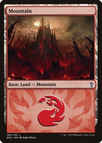 Mountain (105), Ravnica Allegiance: Guild Kits 105