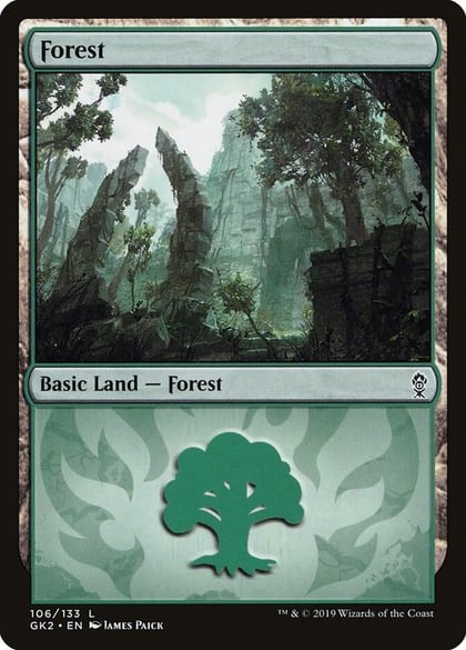 Forest (106), Ravnica Allegiance: Guild Kits 106