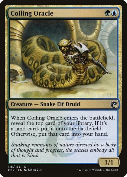 Coiling Oracle, Ravnica Allegiance: Guild Kits 115