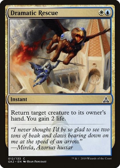 Dramatic Rescue, Ravnica Allegiance: Guild Kits 12