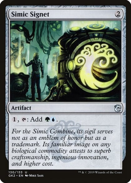 Simic Signet, Ravnica Allegiance: Guild Kits 130