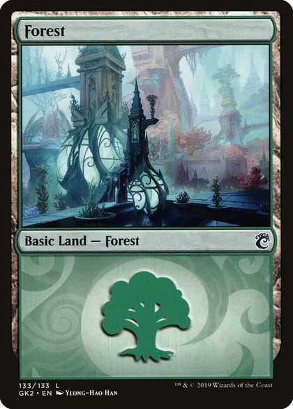 Forest (133), Ravnica Allegiance: Guild Kits 133