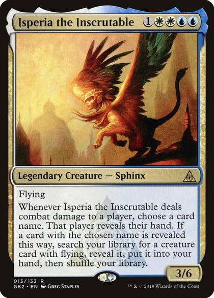 Isperia the Inscrutable, Ravnica Allegiance: Guild Kits 13