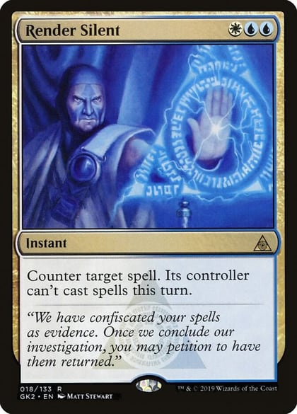 Render Silent, Ravnica Allegiance: Guild Kits 18