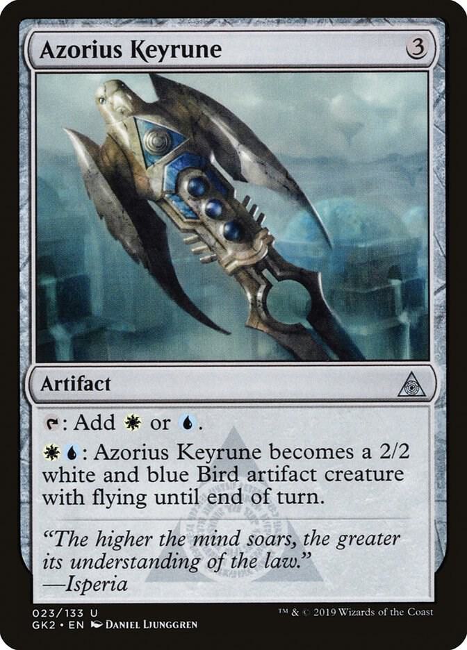 Azorius Keyrune, Ravnica Allegiance: Guild Kits 23