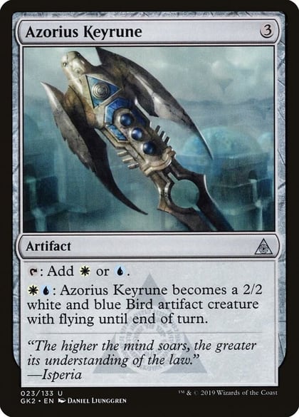 Azorius Keyrune, Ravnica Allegiance: Guild Kits 23