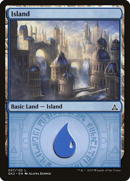 Island (027), Ravnica Allegiance: Guild Kits 27