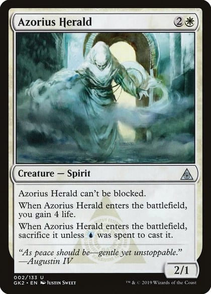 Azorius Herald, Ravnica Allegiance: Guild Kits 2