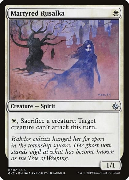Martyred Rusalka, Ravnica Allegiance: Guild Kits 30