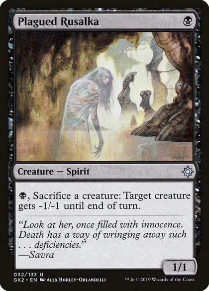 Plagued Rusalka, Ravnica Allegiance: Guild Kits 32