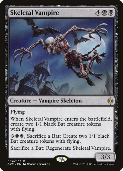 Skeletal Vampire, Ravnica Allegiance: Guild Kits 34