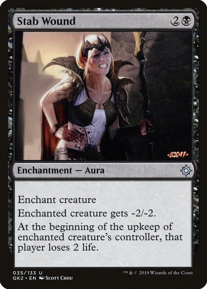 Stab Wound, Ravnica Allegiance: Guild Kits 35