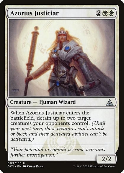 Azorius Justiciar, Ravnica Allegiance: Guild Kits 3