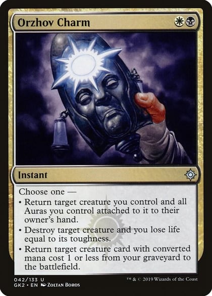 Orzhov Charm, Ravnica Allegiance: Guild Kits 42