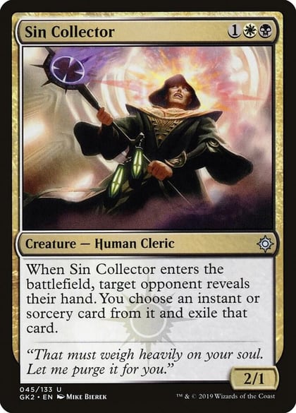 Sin Collector, Ravnica Allegiance: Guild Kits 45