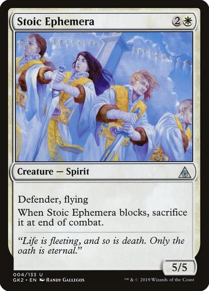 Stoic Ephemera, Ravnica Allegiance: Guild Kits 4