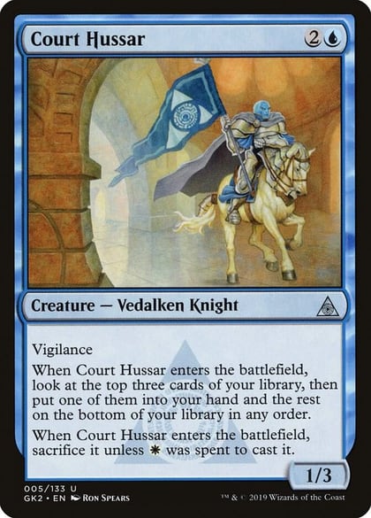 Court Hussar, Ravnica Allegiance: Guild Kits 5