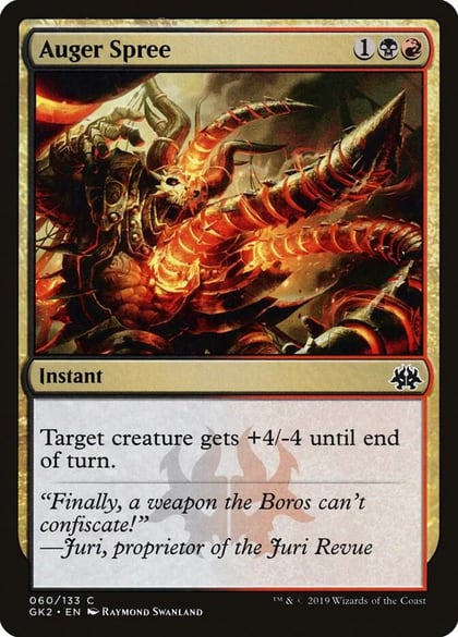 Auger Spree, Ravnica Allegiance: Guild Kits 60