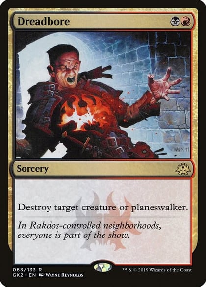 Dreadbore, Ravnica Allegiance: Guild Kits 63