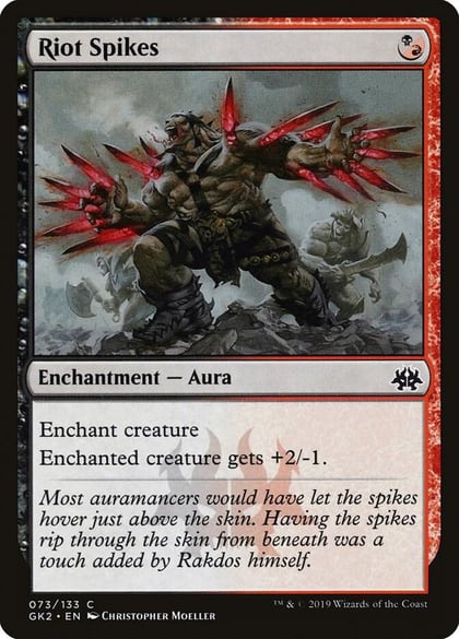 Riot Spikes, Ravnica Allegiance: Guild Kits 73