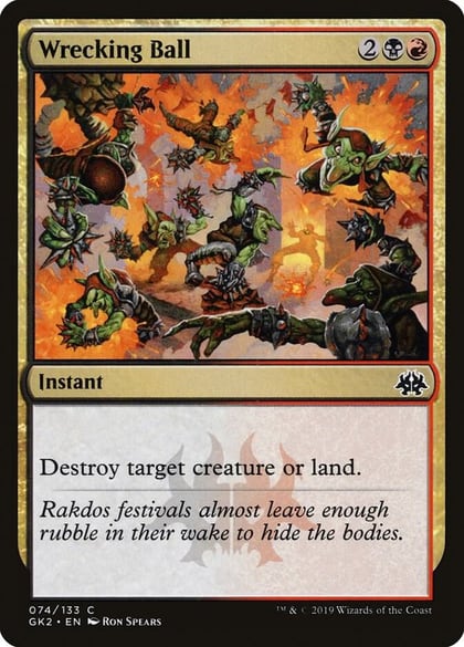 Wrecking Ball, Ravnica Allegiance: Guild Kits 74