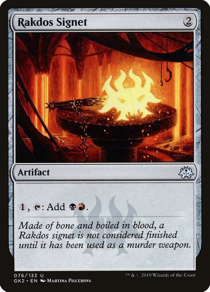 Rakdos Signet, Ravnica Allegiance: Guild Kits 76