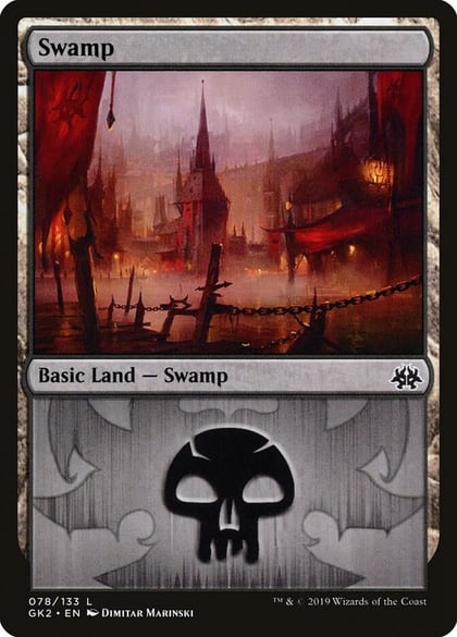 Swamp (078), Ravnica Allegiance: Guild Kits 78