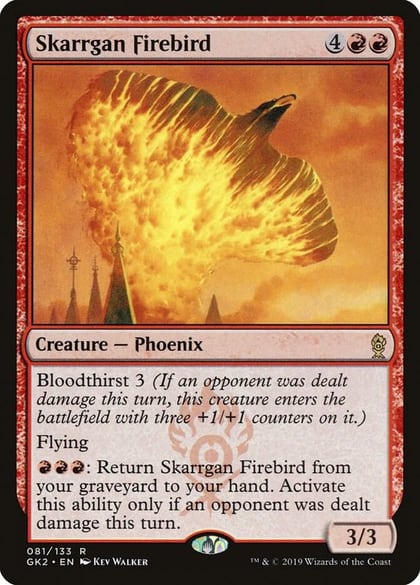 Skarrgan Firebird, Ravnica Allegiance: Guild Kits 81